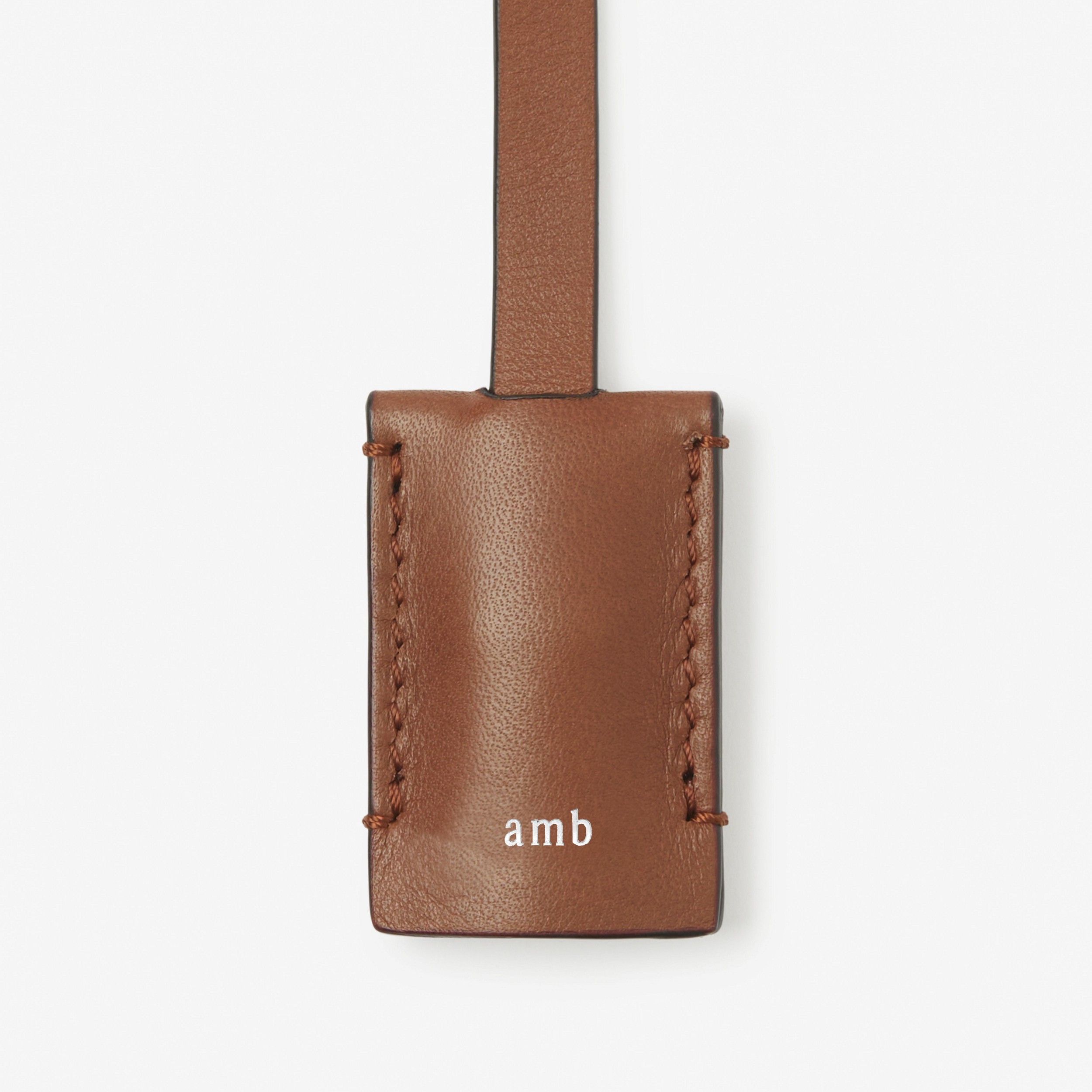 Mini Check Bowling Bag in Dark birch brown - Women | Burberry® Official